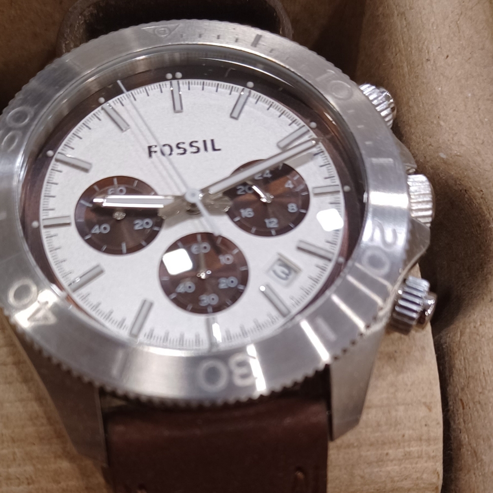 Fossil Retro Traveler Chronograph men's watch - Picture 4 of 4